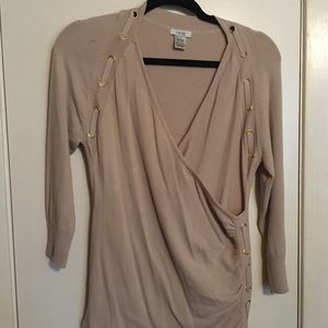 Cache Large Knit Sweater